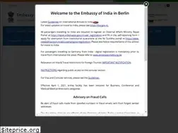 Sites similar to indianembassyberlin.gov.in