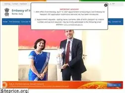 Sites similar to indianembassyrome.gov.in