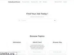 Sites similar to indianexamforum.com