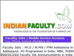 Sites similar to indianfaculty.com