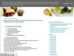 Sites similar to indianfoodrecipestips.blogspot.com