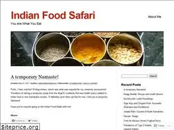 Sites similar to indianfoodsafari.wordpress.com
