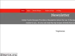 Sites similar to indianfoodsrecipes.in