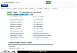 Sites similar to indianfresher.com