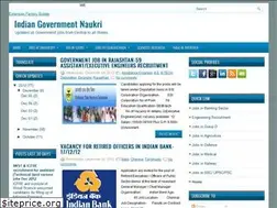 Sites similar to indiangovernmentnaukri.blogspot.in