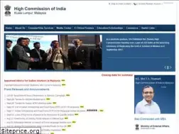 Sites similar to indianhighcommission.com.my