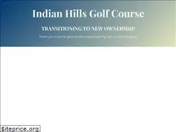 Sites similar to indianhillsgolfcourse.org