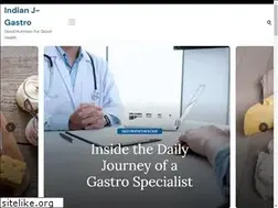 Sites similar to indianjgastro.com