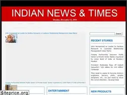 Sites similar to indiannewsandtimes.com