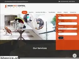 Sites similar to indianpestcontrolcompany.com