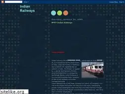 Sites similar to indianrailroads.blogspot.com