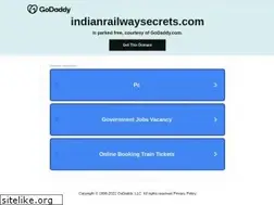 Sites similar to indianrailwaysecrets.com