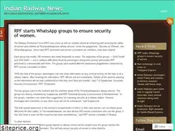 Sites similar to indianrlynews.wordpress.com