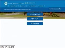 Sites similar to indianspringsvillage.org