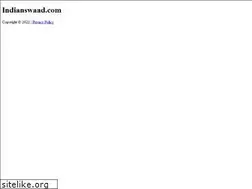 Sites similar to indianswaad.com