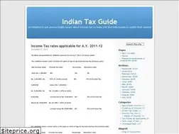 Sites similar to indiantaxguide.wordpress.com