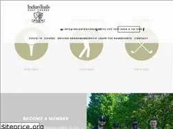 Sites similar to indiantrailsgc.org