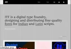 Sites similar to indiantypefoundry.com
