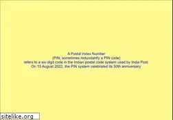 Sites similar to indiapincode.in