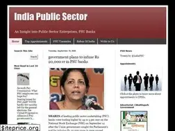 Sites similar to indiapublicsector.com