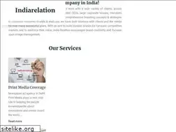 Sites similar to indiarelation.com