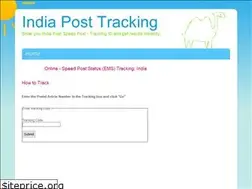 Sites similar to indiaspeedposttracking.com