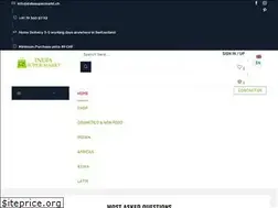 Sites similar to indiasupermarkt.ch
