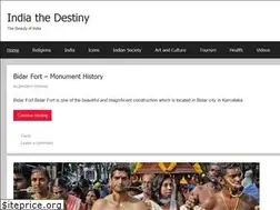 Sites similar to indiathedestiny.com
