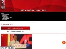 Sites similar to indiatodayconclave.in