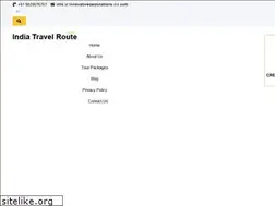 Sites similar to indiatravelroute.com