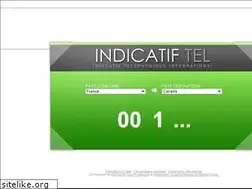 Sites similar to indicatif-tel.com