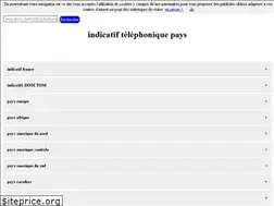 Sites similar to indicatif-telephonique.warau.fr