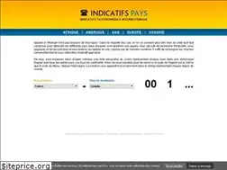 Sites similar to indicatifs-pays.com