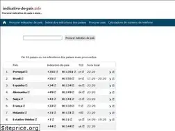 Sites similar to indicativo-do-pais.info