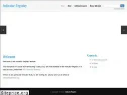 Sites similar to indicatorregistry.org