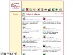 Sites similar to indicedepaginas.com