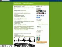 Sites similar to indigenouspeoplenet.blogspot.com