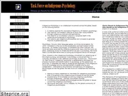 Sites similar to indigenouspsych.org