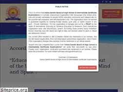 Sites similar to indiragandhiboard.org
