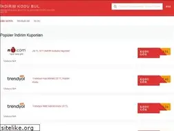 Sites similar to indirimkodubul.com