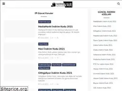 Sites similar to indirimvar.org