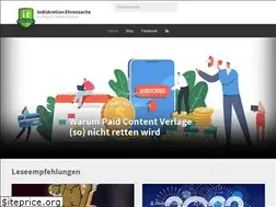 Sites similar to indiskretionehrensache.de