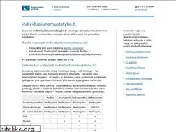 Sites similar to individualiunamustatyba.lt