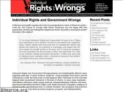 Sites similar to individualrightsgovernmentwrongs.com