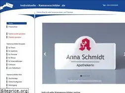 Sites similar to individuelle-namensschilder.de