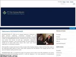 Sites similar to indomanpower.com