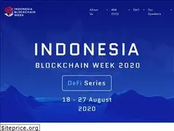 Sites similar to indonesiablockchainweek.com