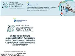 Sites similar to indonesiadevelopmentforum.com