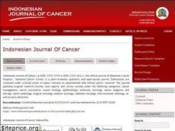 Sites similar to indonesianjournalofcancer.or.id
