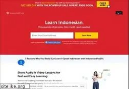 Sites similar to indonesianpod101.com